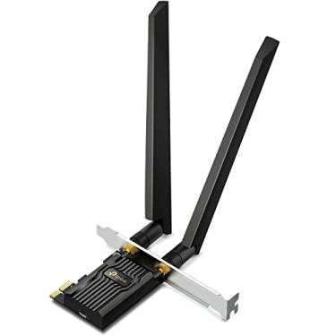 Imagem de TP-Link Wifi 6E Axe5400 Pcie Wifi Card Para Desktop Pc (Archer Txe72E), Bluetooth 5.2, Wpa3, 802.11Axe Tri Band Wireless Adapter Com Mu-Mimo, Ofdma, Ultra-Low Latency, Suporta Windows 11, 10 (64Bit)