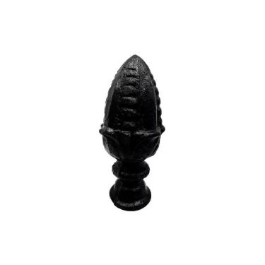 Imagem de Pinha Ferro Fundido N09 P/ Grade Portão Sacada Muro 8x18cm