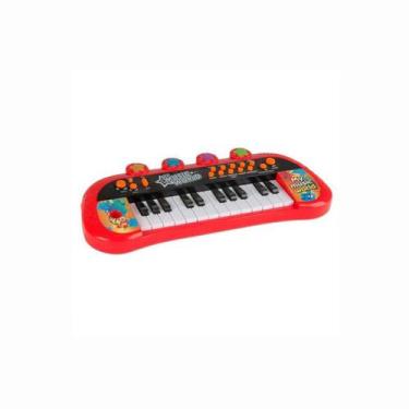 Teclado Musical Piano Infantil Iniciante 54 Teclas Led na