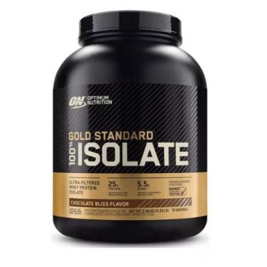 Imagem de Whey Protein Gold Standard 100% Isolate 2,36Kg Chocolate - Optimum Nut