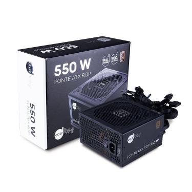 Imagem de Fonte Dazz ATX ROP 550W 80 Plus Bronze PFC Ativo