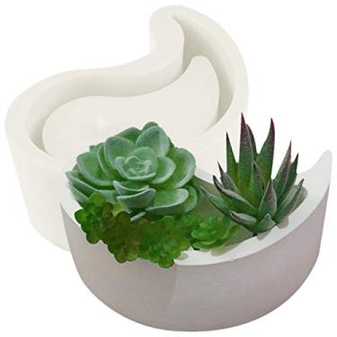 Imagem de Suporte de caneta de sabonete para cinzeiro, suculenta, faça-você-mesmo, moldes de silicone para vaso de flores da Funshowcase, Single Tai Chi Symbol