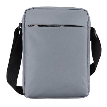 Imagem de Bolsa transversal masculina de grande capacidade para celular com mochila de caça ajustável, bolsa de alcance, mochila de sobrevivência, mochila de caminhada ou mochila de trekking, alça de ombro tipo 1, Cinza #1, 7.9inx1.6inx9.8in