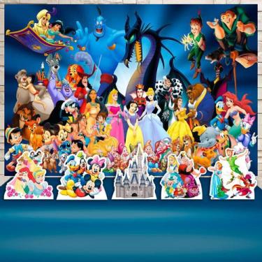 Imagem de Kit Festa Prata Mundo Disney  - Impakto Visual