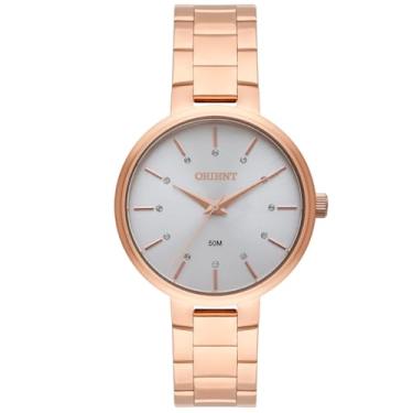 Imagem de Relógio Orient Feminino Original Rosê Grande Prova d´Água Frss0079 S1rx