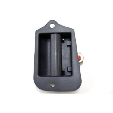 Imagem de PT Auto Warehouse GM-2544A-R - Maçaneta interna interna, verde texturizado - 3ª porta, lado do motorista traseiro