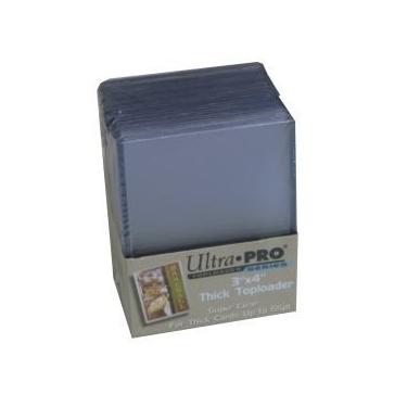 Imagem de Ultra Pro 3" x 4" Thick Toploader (Super Clear) fits up to 55pt.