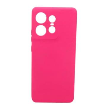 Imagem de Capa Capinha Tpu Silicone Fosca Para Motorola Edge 50 Pro 5g Interior Dentro Fosco Macio (Rosa pink)