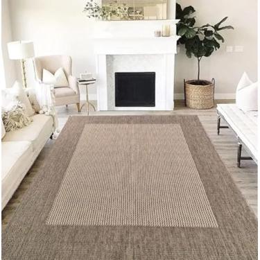 Imagem de Tapete 2x3 Para Sala Grande Sem Pelo Sisal 3x2 Mescla