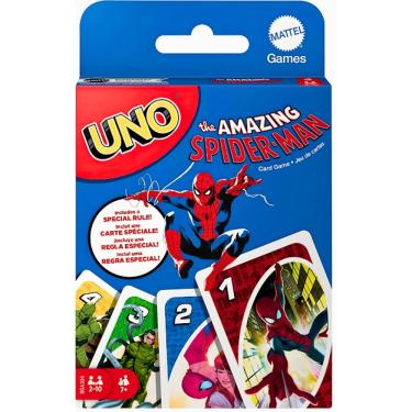 Imagem de Jogo De Cartas Uno The Amazing Spiderman HXY08 Mattel