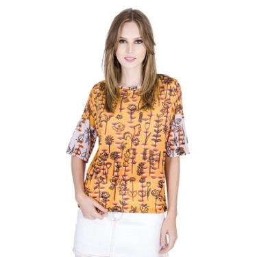 Imagem de Camiseta Floral Cantão-Feminino