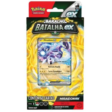 Imagem de Deck de Batalha Pokemon TCG EX Miraidon Copag 34312