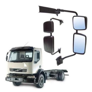 Imagem de Retrovisor Completo Volvo Vm Lado Direito Sem Desembaçador - Globo