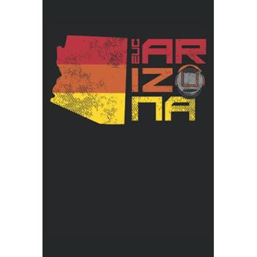 Imagem de EUC Arizona Monociclo Eléctrico: Cuaderno de rayas, cuaderno de rayas universitarias, cuaderno de ejercicios de rayas medianas, por ejemplo, para hacer ejercicio, o diario (15x22cm) con 120 páginas.