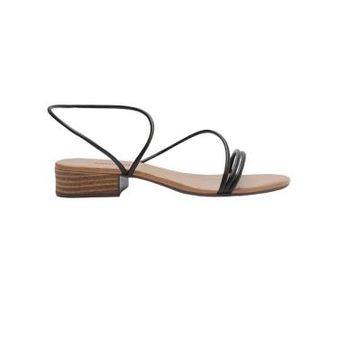 Imagem de Sandália Anacapri Salto Bloco Tiras Finas