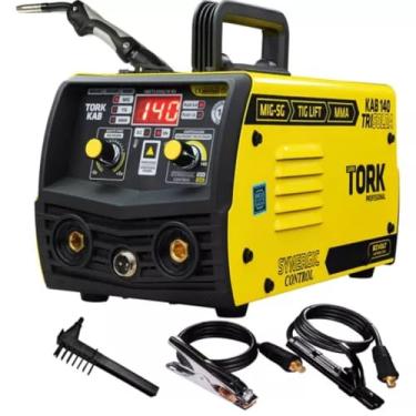 Imagem de SUPER TORK, Maquina De Solda Inversora Mig Sem Gas Tig Eletrodo Bivolt