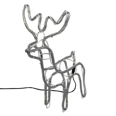 Imagem de Armação Rena Macho de Led Média - Wincy Natal, 220V