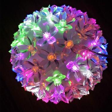 Imagem de Globo Bola 150 Led Pisca Cerejeira Natal Festa Casamento - Global 