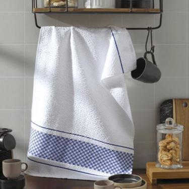 Imagem de Pano de copa vitoria para bordar 0,45 x 0,70 - Dohler, Azul