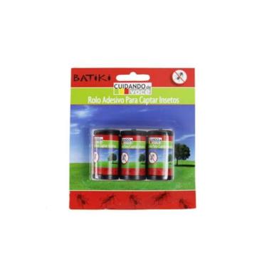 Imagem de Cola armadilha rolo adesivo para captar insetos formiga mosquito com 3