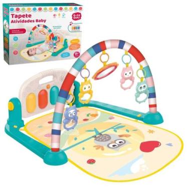 Imagem de Tapete Musical Infantil Atividades Bebê Piano Mobile Dm Toys