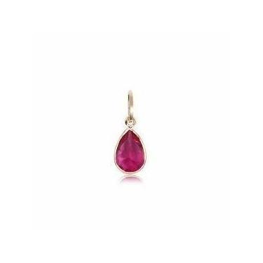 Imagem de Brincos De Argola Quadrado Ouro 18k + Pingente Gota Ouro 18k - DG Pres