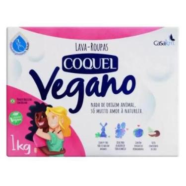 Imagem de Lava Roupas em Pó Bio Vida Macia Vegano Extrato de Coco 1kg - Casa Km