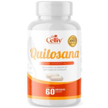 Imagem de Quitosana Concentrada Premium 60 cápsulas  - Celliv