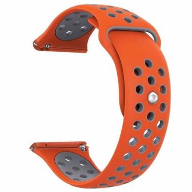 Imagem de Kit Pulseira + Case bumper para Bip e BIP Lite - Nsmart, Laranja com c