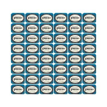 Imagem de Kit 48 Sabonetes Phebo Frescor da Manhã Azul Base Vegetal