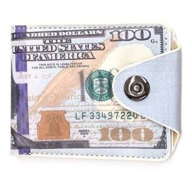 Imagem de Carteira material sintético Guarda Dinheiro/documentos/moedas - oem, A