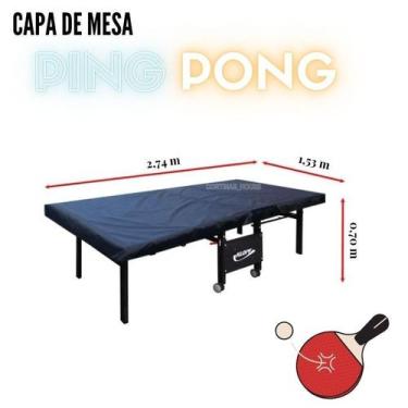 Imagem de Capa tenis d mesa ping pong kloft 1084 com elastico - CORTINAS_HOUSE