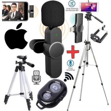 Imagem de Kit Youtuber Tripé Profissional Celular Smartphone + - Leffa Shop