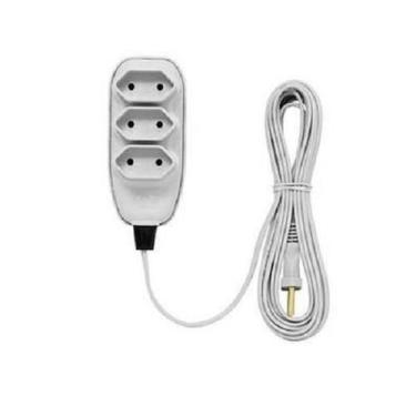 Imagem de Extensão Régua Elétrica Filtro De Linha Tripla 3M Reforçada - Luster