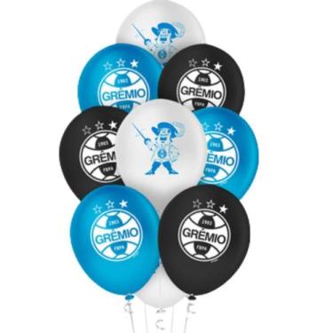 Imagem de Balão Tema Grêmio N9 Regina Festa Aniversario Decoração - Crgfestas