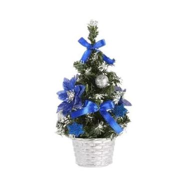 Imagem de Árvore de Natal Artificial (20/30/40cm) - Decoração para Casa e Festa 