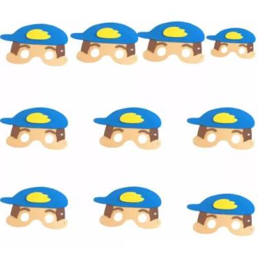 Imagem de Kit 10 Máscaras EVA Luccas Neto ( Festa, Evento, Aniversário ) - SGB M