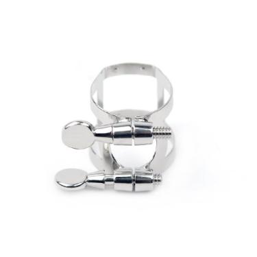 Imagem de D'Addario Rico Ligature, sax tenor para bocais de borracha dura, niquelado