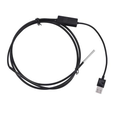 Imagem de Câmera Endoscópica Com Luz, Boroscópio HD 1080P Com 6 Luzes LED Ajustáveis, Câmera Cobra de Lente única de 3,9 Mm, Câmera de Inspeção à Prova D'água IP67 para Laptop e Telefone