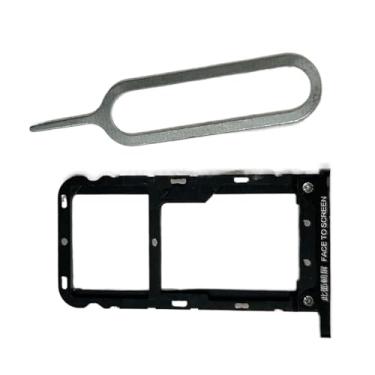 Imagem de zhxchzhi Bandeja de cartão SIM OEM Suporte SD Slot Bandeja de cartão + pino de substituição para Xiaomi Mi Max 3 peças preta
