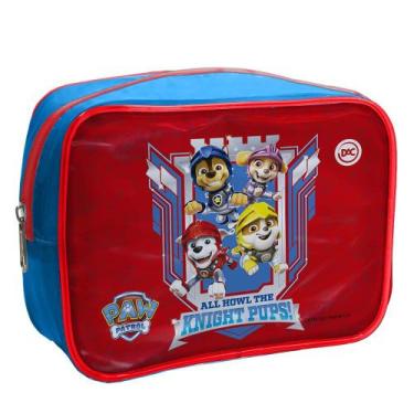 Imagem de Estojo Escolar Bau Quadrado Patrulha Canina Original DAC