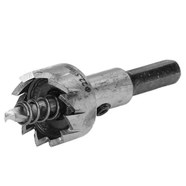 Imagem de Abridor de furos para marcenaria, 3 flautas de alta eficiência 8/9 pol (22,5 mm) HSS broca furo serra para metal para aço para madeira