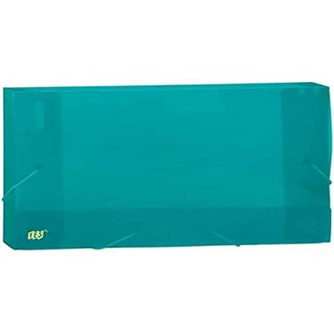 Imagem de Pasta Elástico, Ofício, YES, CX020SVD, Transparente, Lombo 20mm, VERDE