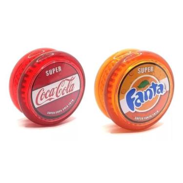 Imagem de Io-io (ioio,yo-yo) De Rolamento Coca Profissional Kit Com 2 - YoyoBras