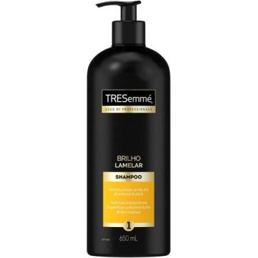 Imagem de Kit Tresemmé Brilho Lamelar (shampoo 650 ml + condicionador 400 ml  e 