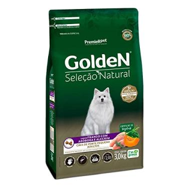 Imagem de Premier Pet Ração Golden Seleção Natural Para Cães Adultos De Raças Pequenas Sabor Abóbora - 3Kg
