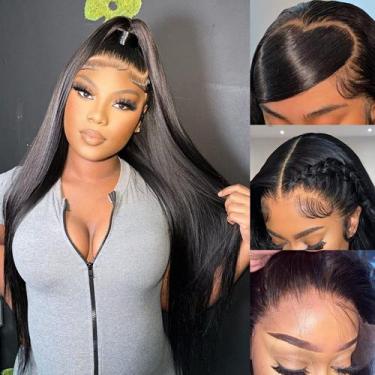 Imagem de Peruca Frontal de Renda Miss Flower - Cabelo Humano com 250% de Densid