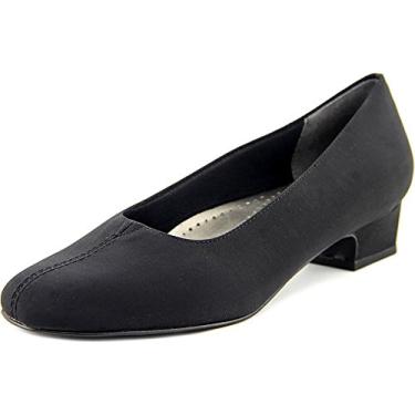 Imagem de Sapatilha feminina Doris da Trotters, Black Micro Fab, 8.5 Narrow