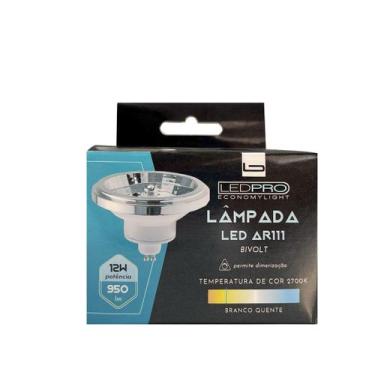 Imagem de Lâmpada de Led AR111 12W 2700K 12 Dimerizável Bivolt - LEDPRO - LP221C