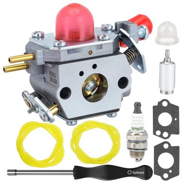 Imagem de Dalom Carburador BVM200FE para Poulan 545081857 Craftsman 25CC peças de soprador de folhas kit de carburador de substituição 358794700 358794765 358794770 358794774 C1U-W43 C1U-W43B C1U-W43B C1U-W43B